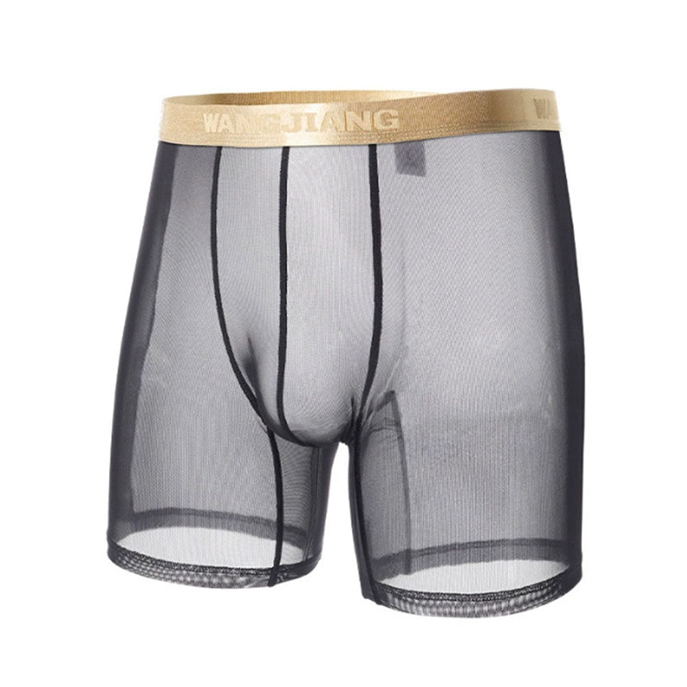 Men Mesh See Through   Thin Se - Boxer Shorts Modal 评论和价格