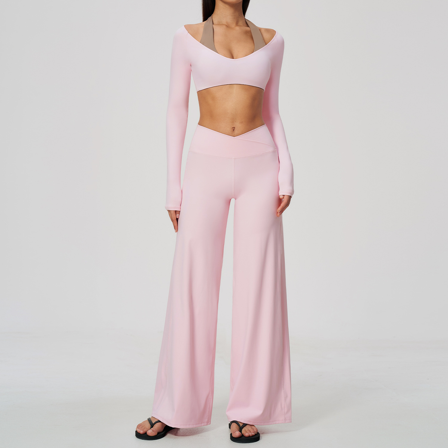 2 Piece Women Tracksuit Fitnes - Compression Long Pant 评论和价格